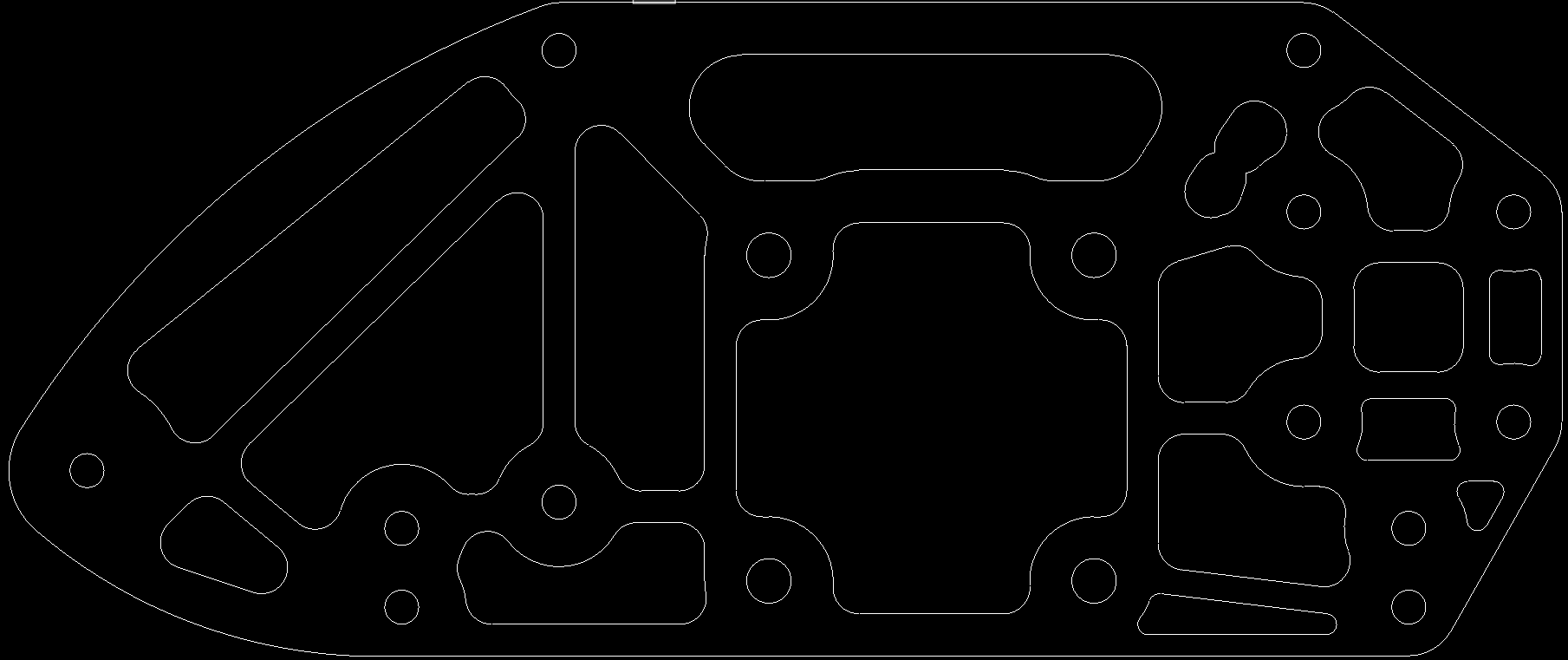 Side plate DXF